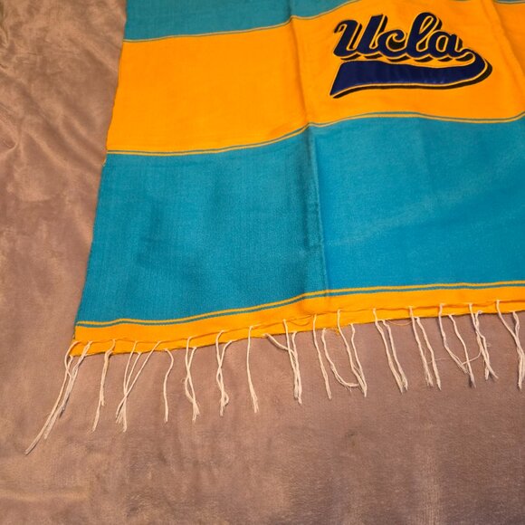 UCLA Bruins Game Swag Blue and Gold Poncho - Picture 5 of 6